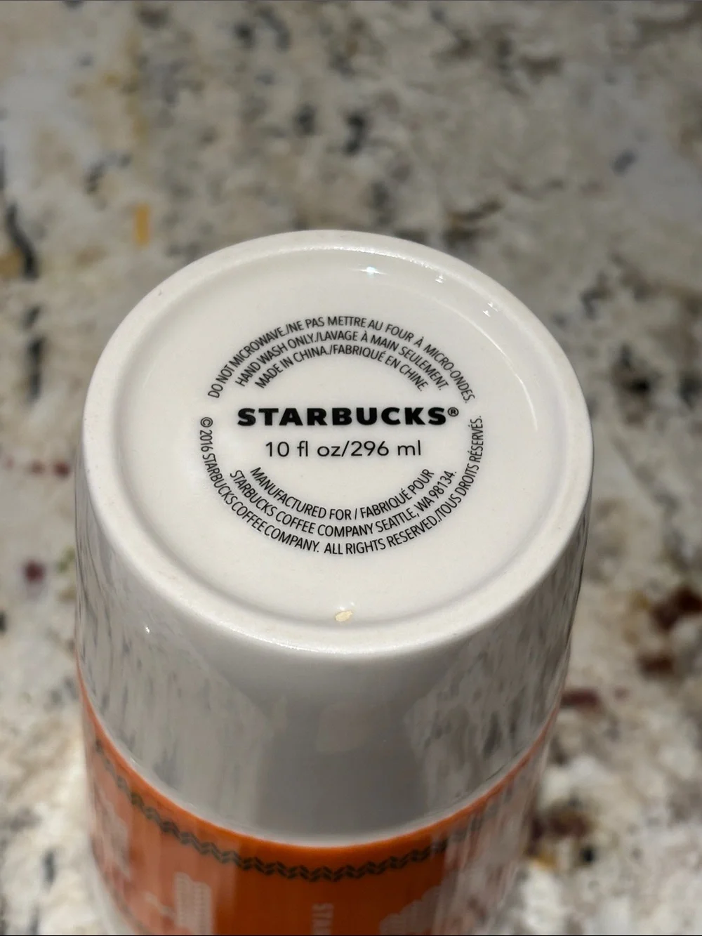 Starbucks “Team PSL” Ceramic Travel Tumbler- 10oz